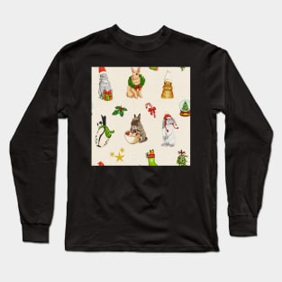 Christmas bunnies Long Sleeve T-Shirt